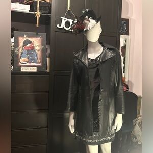 Quattro Italian leather jacket